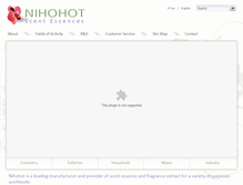 Tablet Screenshot of nihohot.com